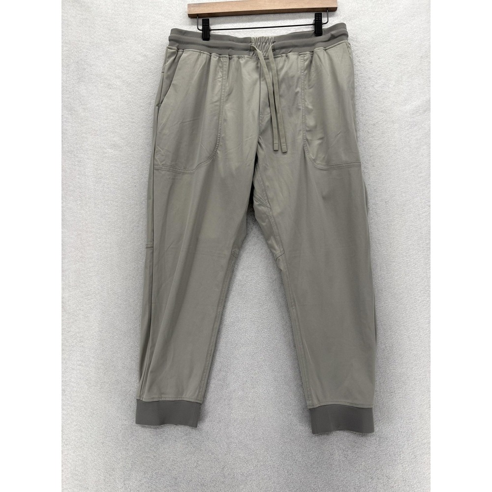 Under 510 Pace Performance Jogger Pants Mens 36x25 Gray Stretch Athletic Gym